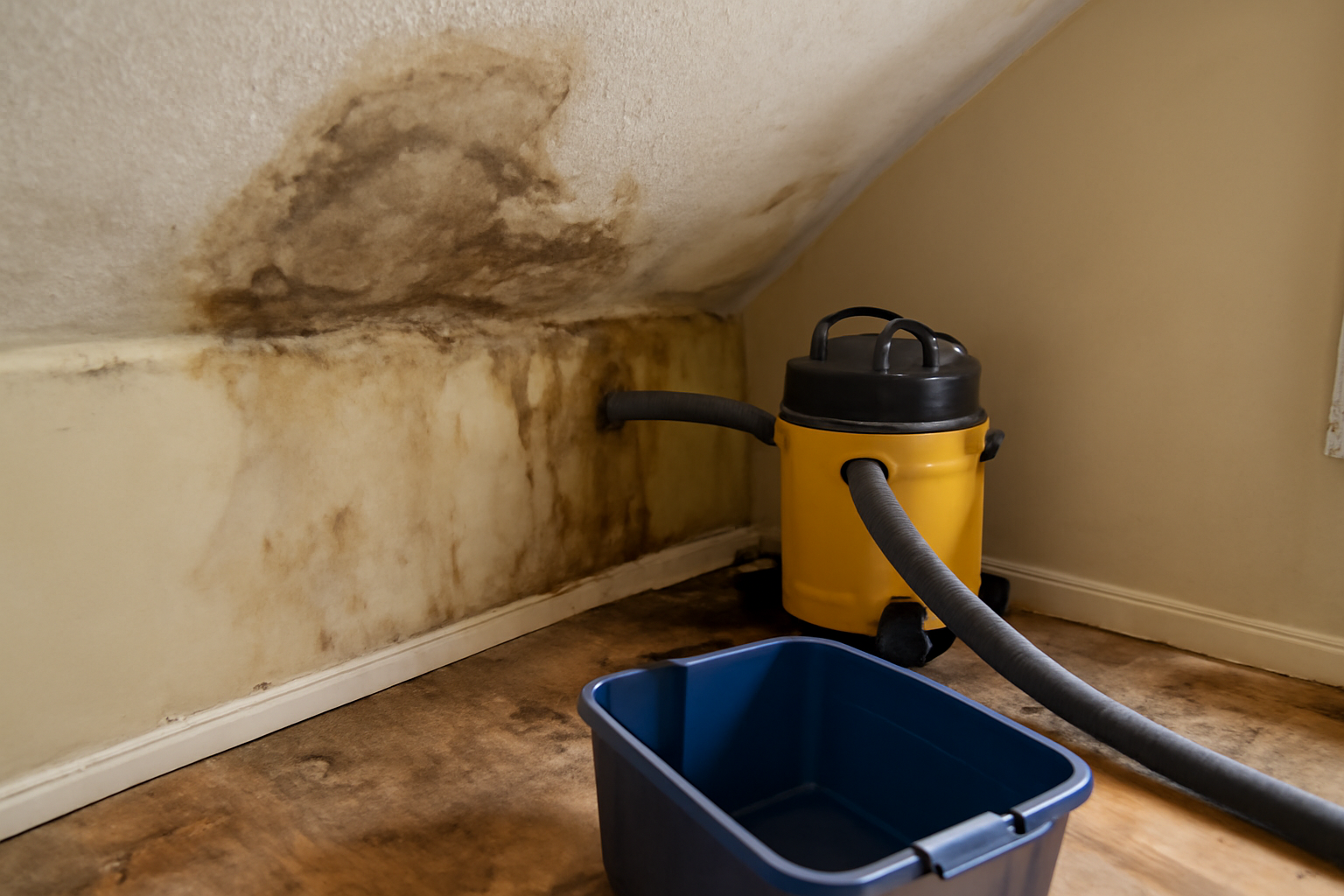 Attic Water Extraction in Keller, TX