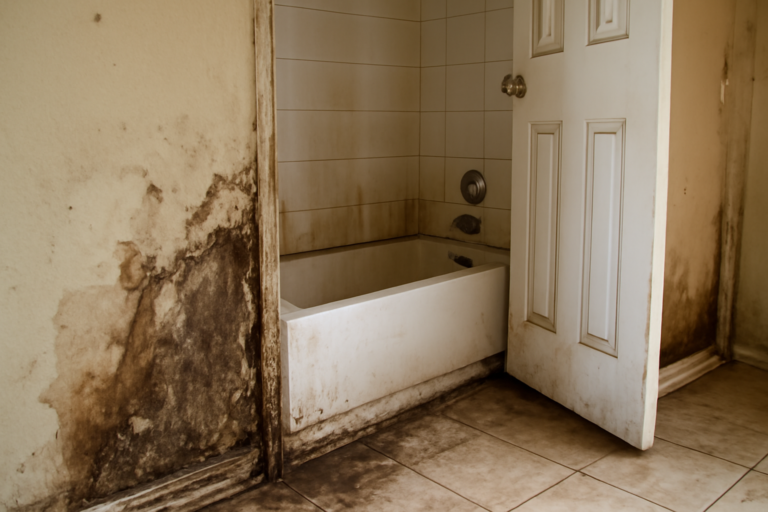 Bathroom Water Damage Restoration