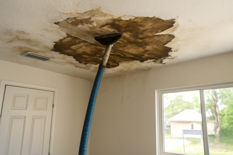 Ceiling Water Extraction