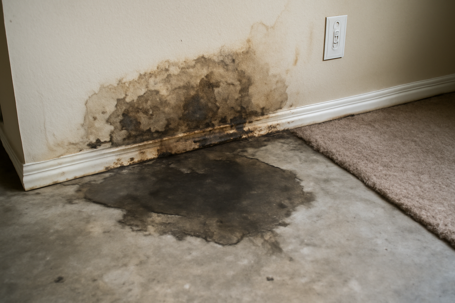 Concrete Water Damage Restoration in Keller, TX