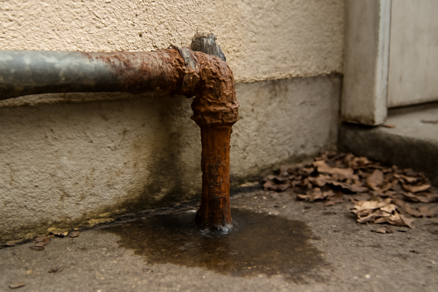 Corroded Pipe Water Removal in Keller, TX