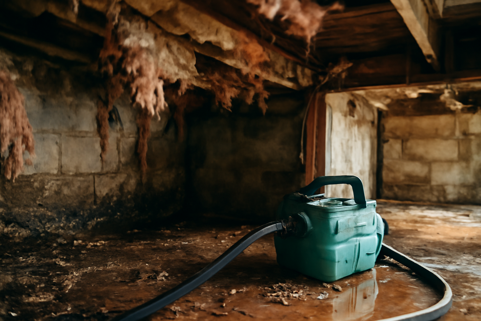 Crawl Space Water Extraction in Keller, TX