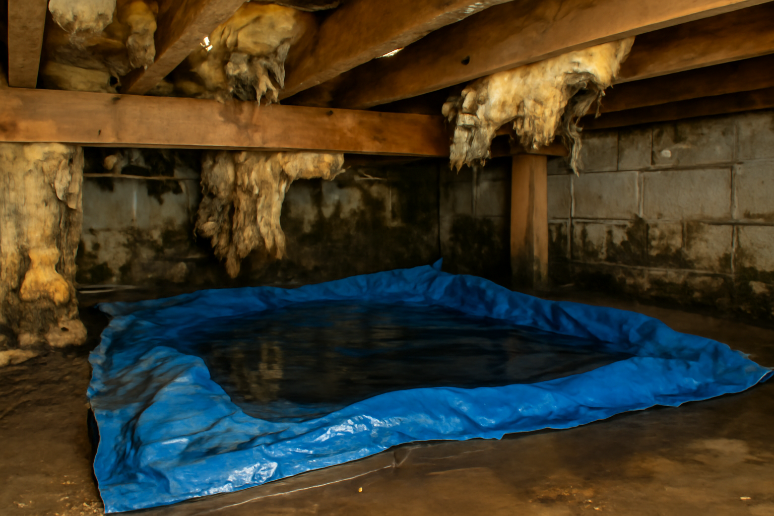 Crawl Space Water Removal in Keller, TX