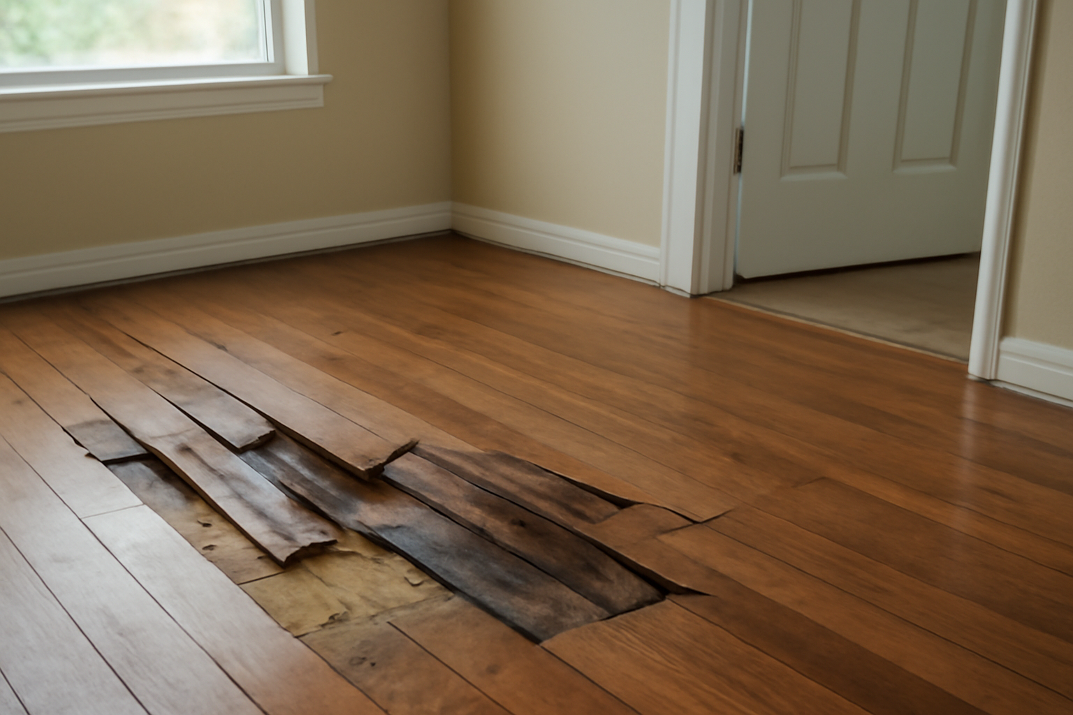 Flooring Replacement After Water Damage in Keller, TX