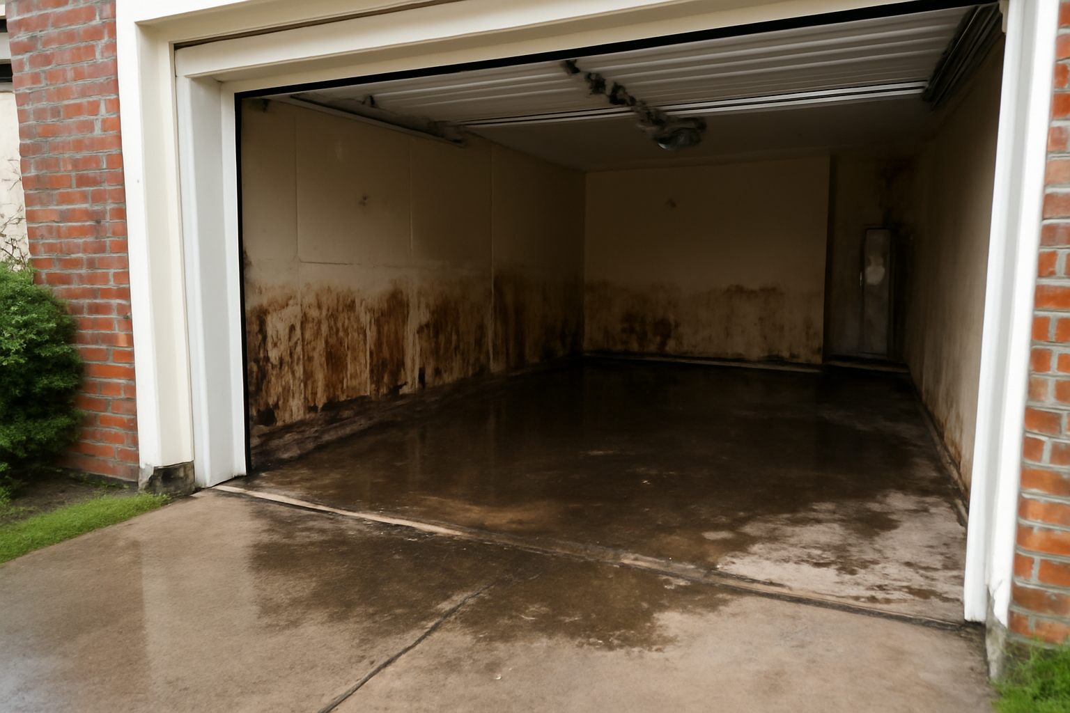 Garage Water Damage Cleanup in Keller, TX