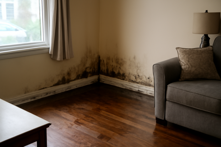 Living Room Water Removal