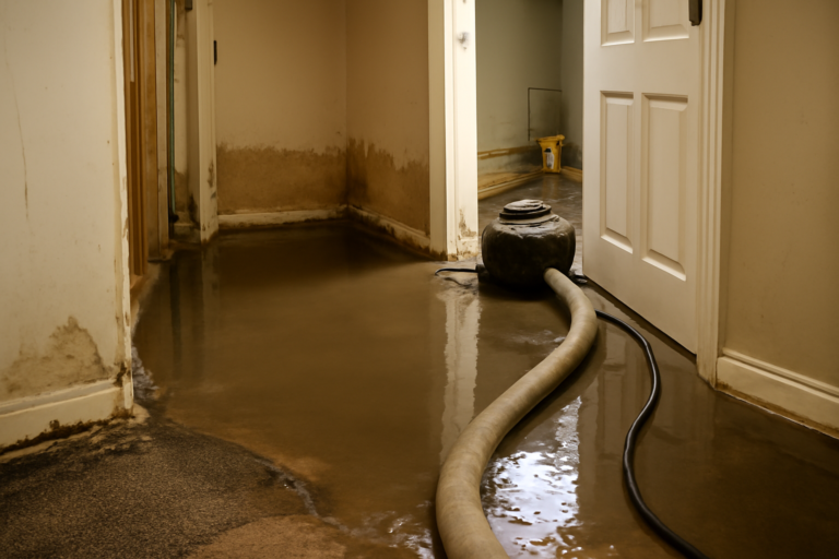 Sewer Backup Water Removal