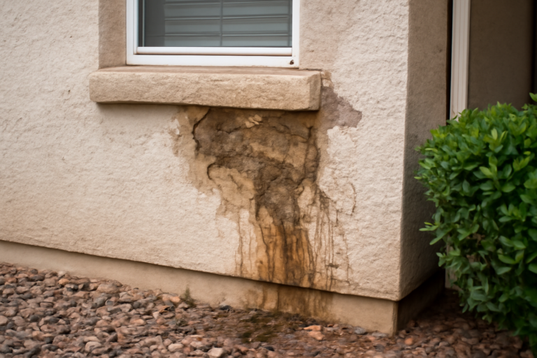 Stucco Water Damage Repair