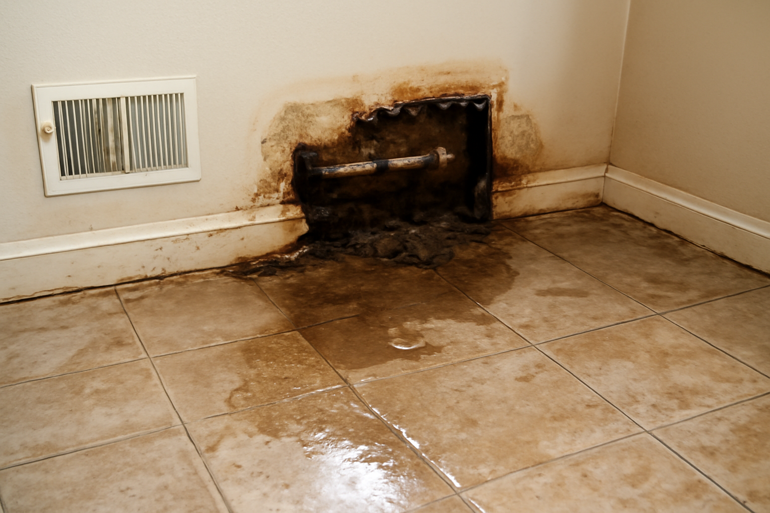 Supply Line Break Water Removal in Keller, TX