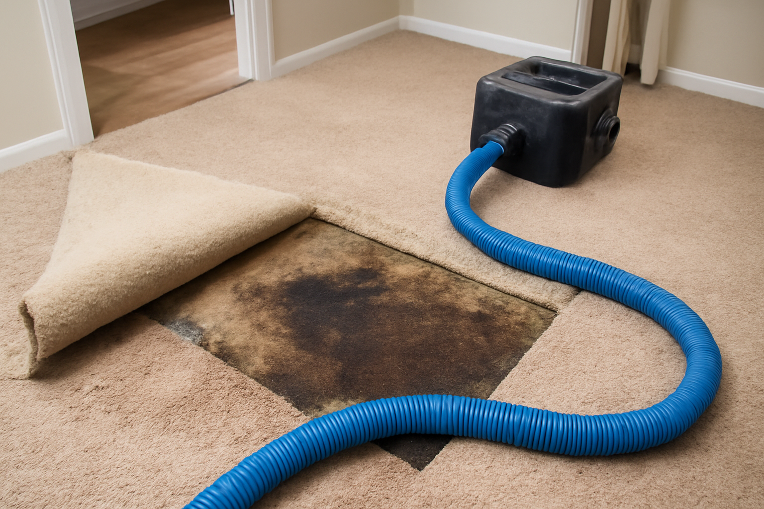 Under Carpet Water Extraction in Keller, TX