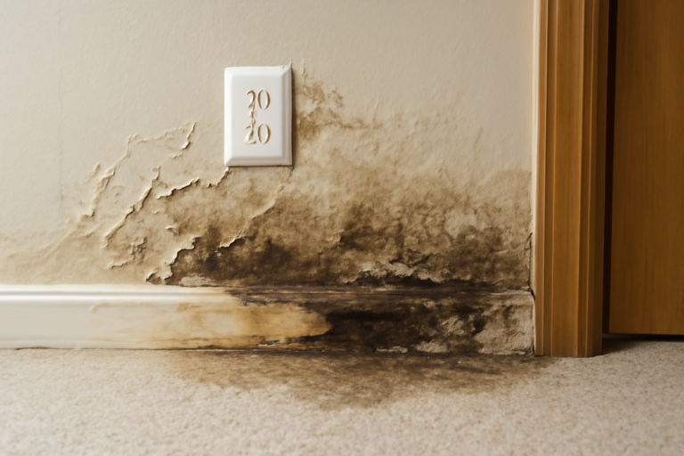 Wall Water Damage Repair