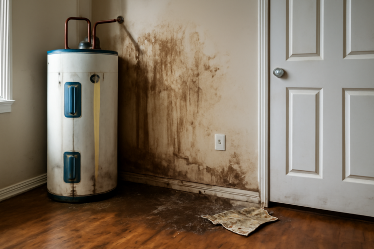 Water Heater Burst Water Removal
