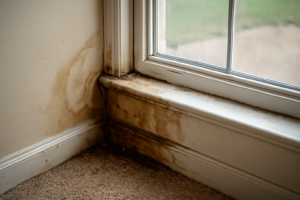 Window Leak Water Removal